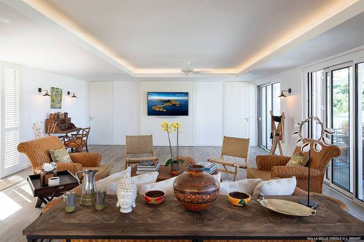 Vacation rental for 8 people, with yard, with pets in Saint-Barthélemy