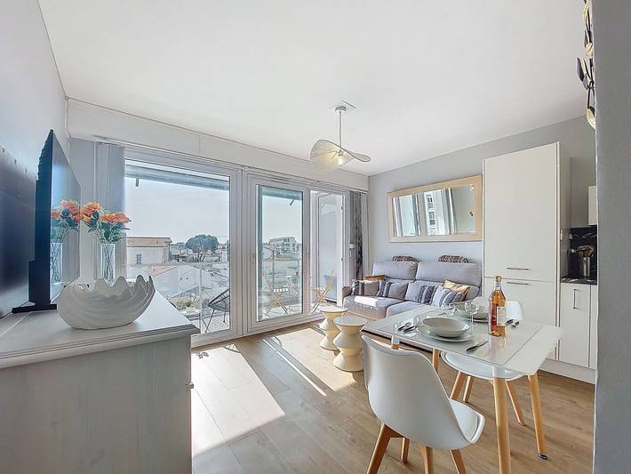 Ferienwohnung für 2 Personen, mit Balkon in Royan