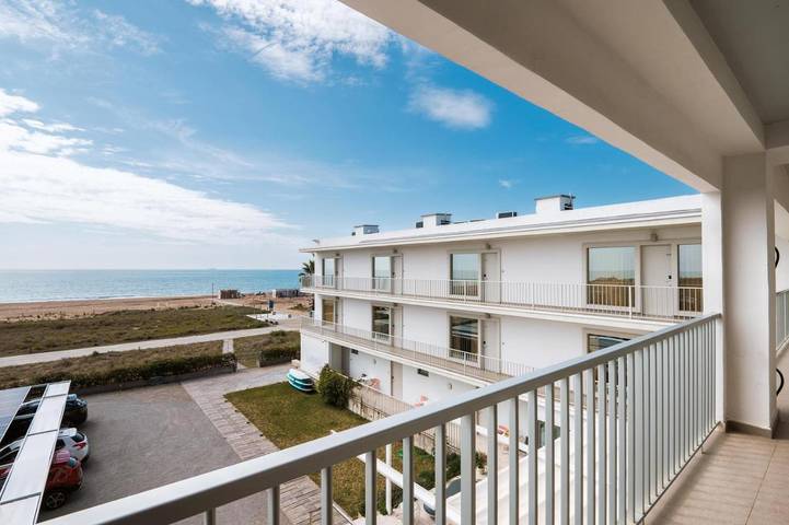 Apartament wakacyjny dla 2 osób, z widok i ogród w Castelldefels