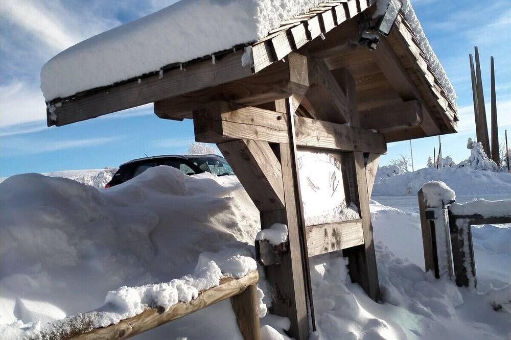 Chalet 16 pers gelegen op de top van de Ballon d'Alasce in de buurt van de receptie in Saint-Maurice-sur-Moselle, Épinal en omgeving