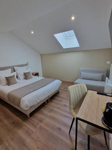 Hôtel pour 2 personnes, avec terrasse et jardin à La Chapelle-devant-Bruyères