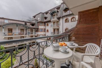 Gîte pour 4 personnes, avec balcon, adapté aux familles dans Argentière