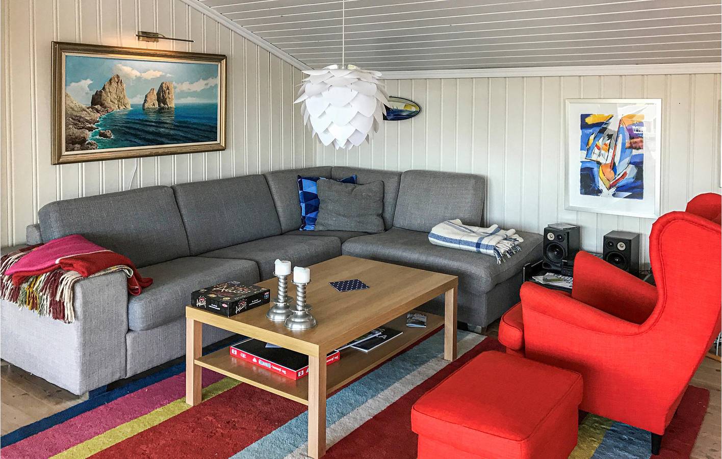 Ferienhaus für 7 Personen mit Terrasse in Farsund