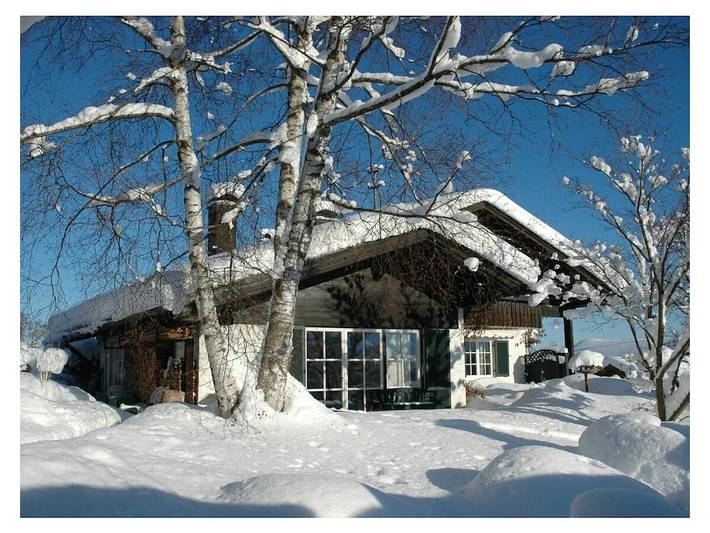 Ferienhaus für 4 Personen, mit Balkon und Terrasse sowie Garten in Blaichach