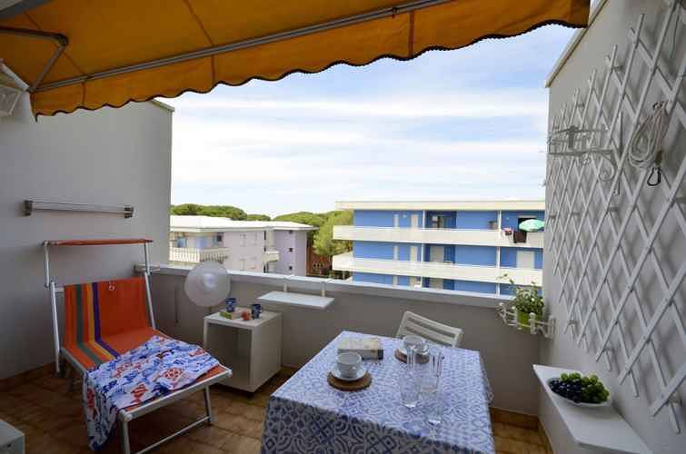 Entire holiday apartment, Holiday apartment with air conditioning and balcony  in Bibione, Venice Province