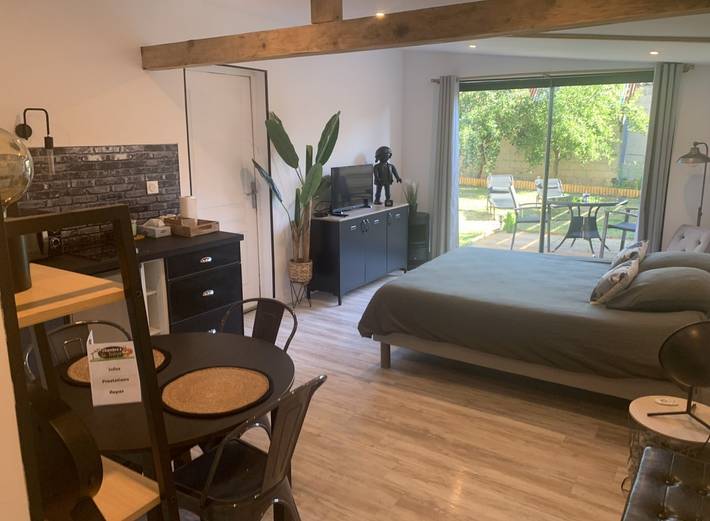 Chambre d’hôte pour 2 personnes, avec jardin
