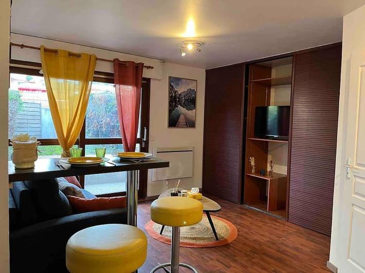 Appartement de vacances pour 2 personnes, avec jardin