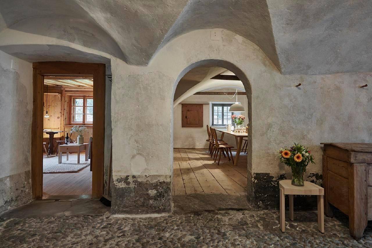 Casa Malussi - Stiftung Ferien im Baudenkmal in Bregaglia, Bernina-Alpen