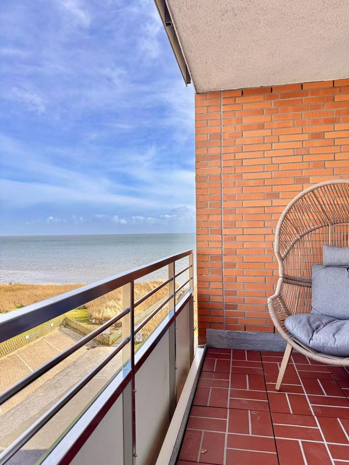 Ferienwohnung für 2 Personen, mit Ausblick und Balkon sowie Balkon/Terrasse in List (Sylt)