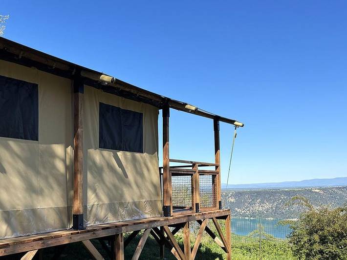 Camping für 4 Personen, mit Haustier in der Verdonschlucht - 2