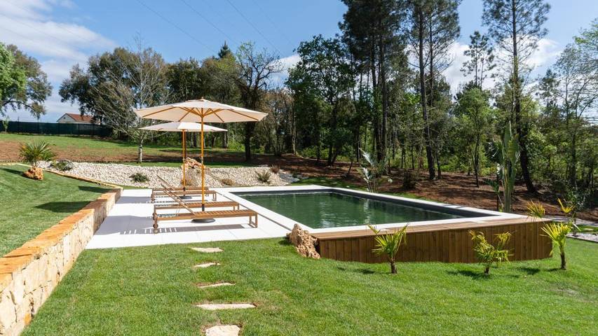 Casa de férias para 2 pessoas, com Varanda e Terraço e ainda Jardim and Piscina em Ferreira do Zêzere