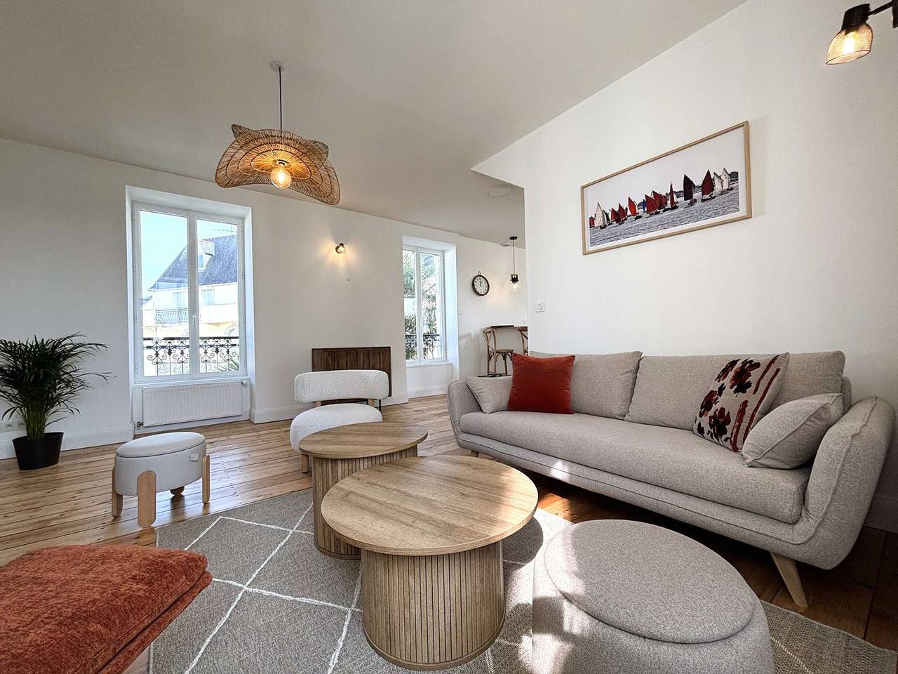 House with stunning sea view - 8 guests in Bénodet, Quimper region