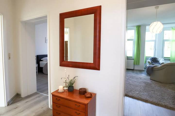 Apartamento entero, *New* Central (5min to city center) *Netflix & Amazon Prime* Kleiststrasse 4 Md in Magdeburgo, Elbe-Börde-Heide