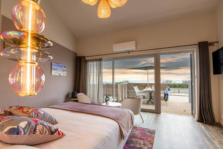 Hôtel pour 2 personnes, avec jardin et vue, animaux acceptés dans Plage de La Parée - 4