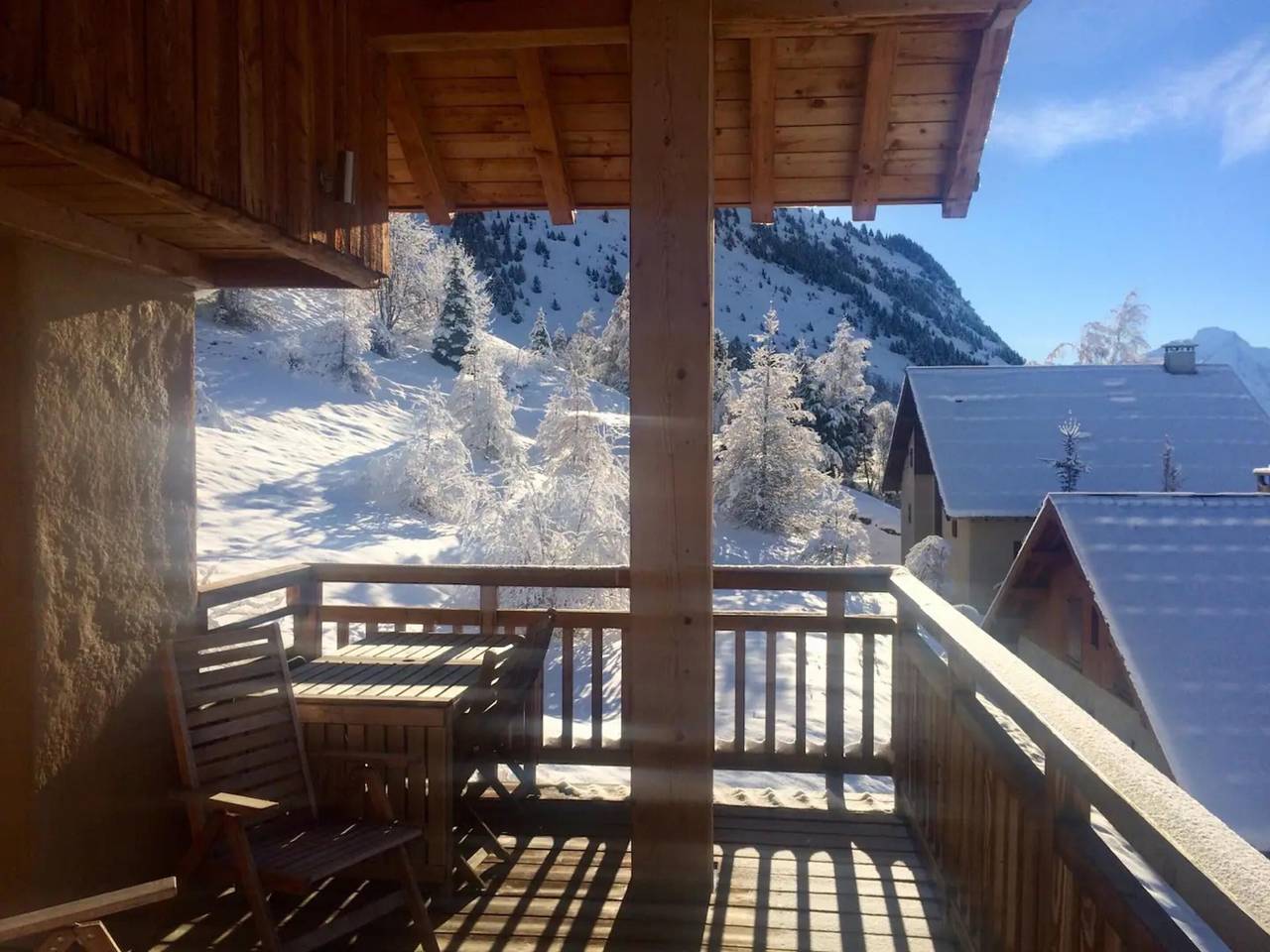 Chalet 4* at the foot of the slopes, hammam sauna spa panorama in Villard-Reculas, Écrins National Park
