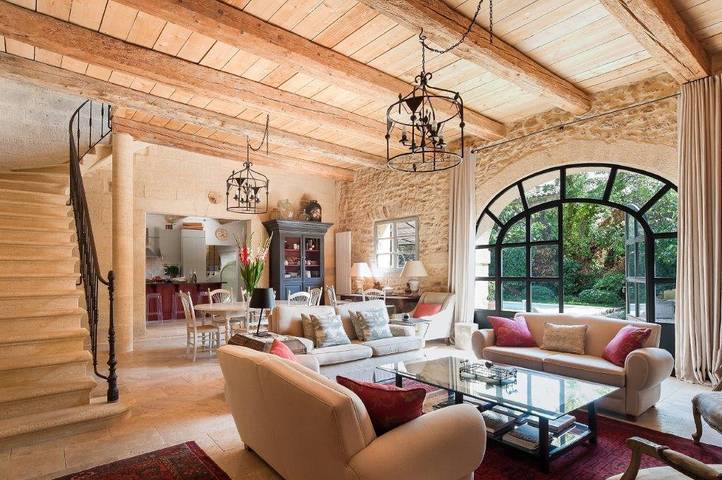 Maison de vacances pour 10 personnes avec jardin in Vers-Pont-du-Gard, Région de Nîmes