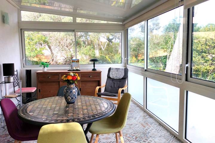 Maison de vacances pour 4 personnes, avec Terrasse et Jardin