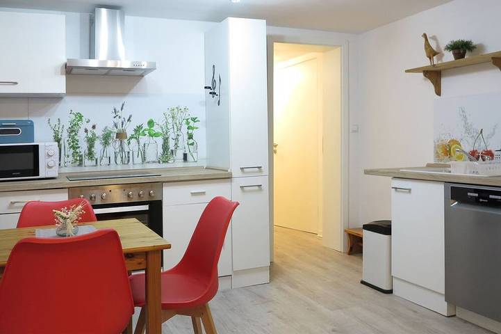 Ferienwohnung für 4 Personen, mit Terrasse und Garten, mit Haustier in Jork