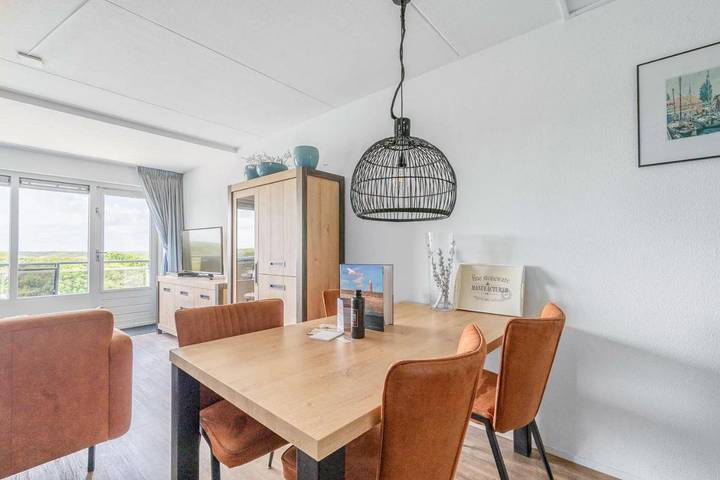 Ferienwohnung für 4 Personen, mit Ausblick und Balkon, mit Haustier auf Texel - 4