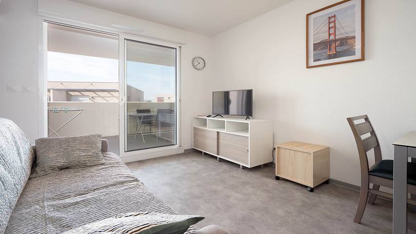 Appartement de vacances pour 4 personnes, avec balcon