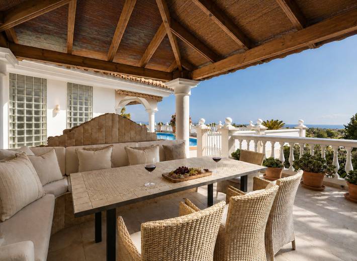 Villa El Herrojo | Sea Views & Private Pool in Benahavís, Cordillera Penibética