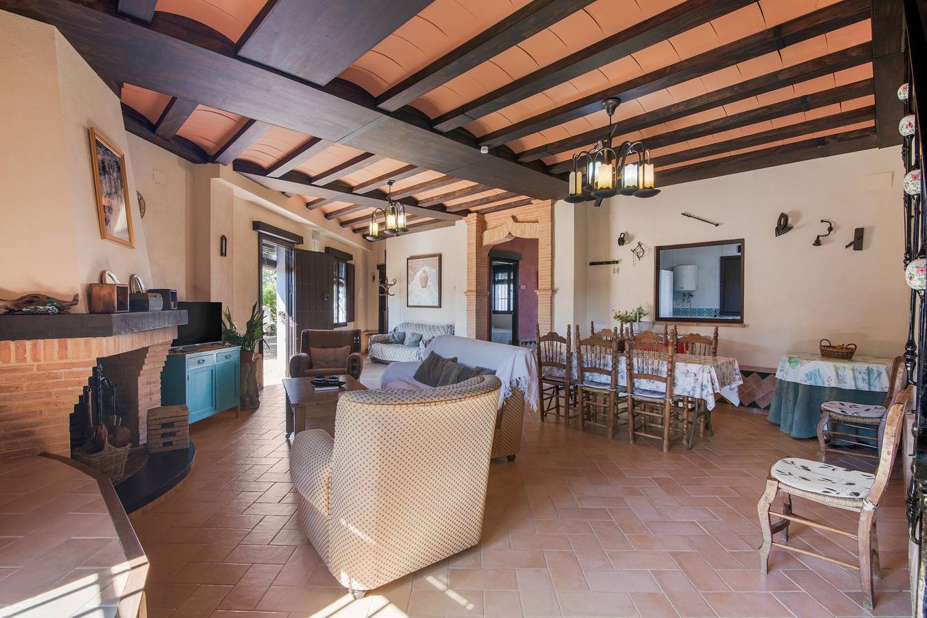 Casa di campagna 'Las Alberquillas' con terrazza privata, Wi-Fi e aria condizionata in Beas, Provincia di Huelva