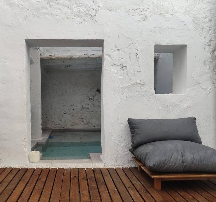 Casa rural para 12 personas, con piscina además de jardín y vistas, Se admiten mascotas en Canal de Navarrés - 3