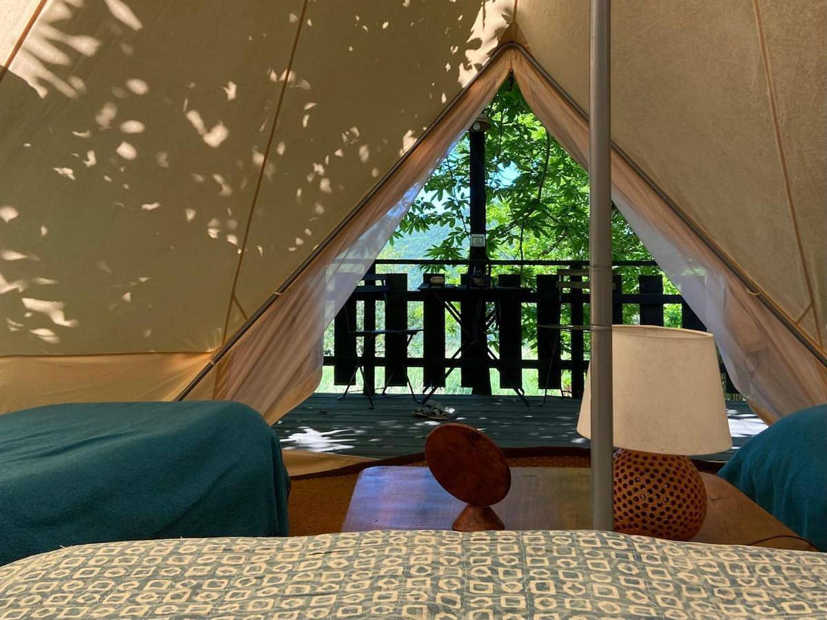 Tent in Santa Fiora, Grosseto Provinz