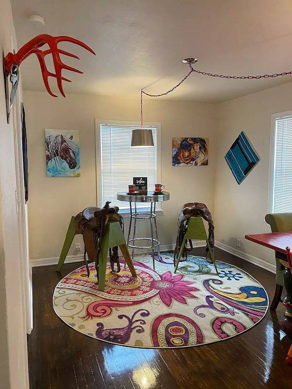 Vacation rental for 7 people, with terrace and yard in Amarillo