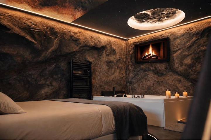 Appartement de vacances pour 2 personnes, avec Jacuzzi ainsi que Terrasse et Sauna