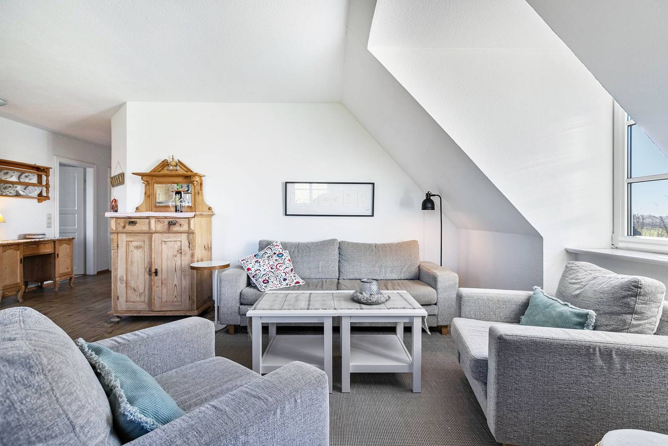 Ganze Wohnung, Ferienwohnung Seestern" mit gemeinsamer Terrasse, Garten und Wi-Fi in Klanxbüll, Nordfriesland
