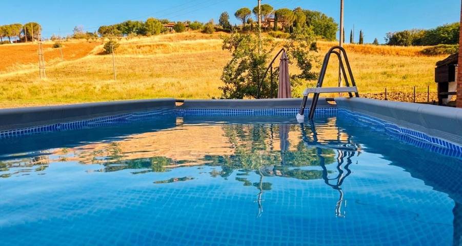 Holiday apartment for 8 people, with garden and pool as well as view, with pets - 1