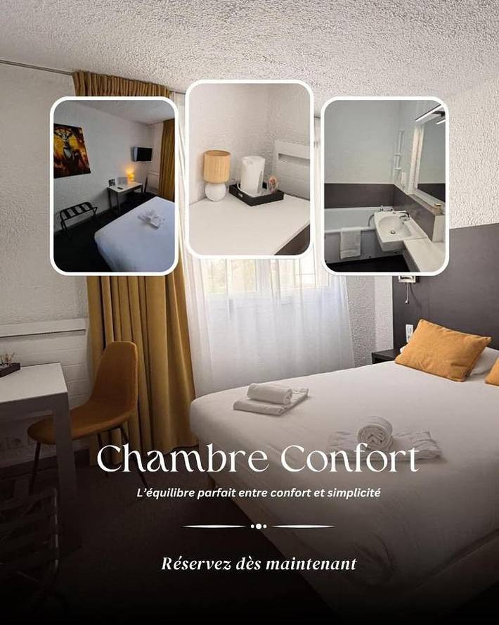 Hôtel pour 2 personnes, avec balcon à Challans - 4