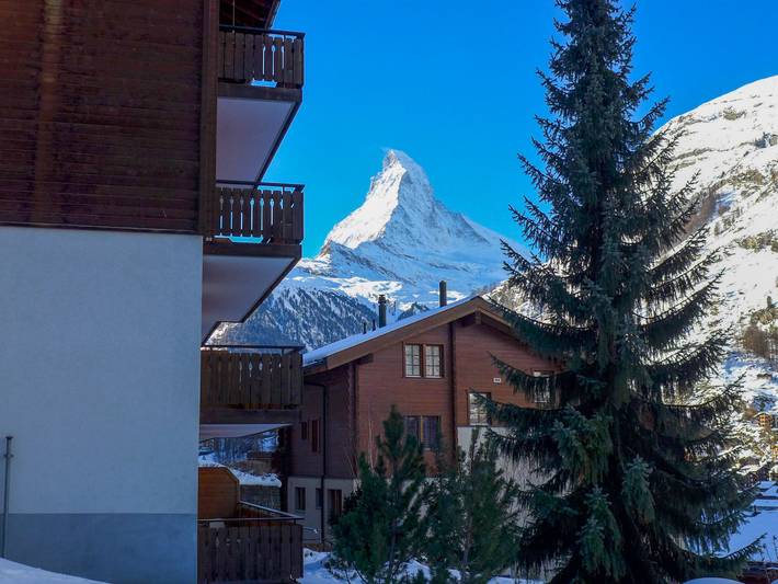 Vakantieappartement voor 6 personen, met balkon in Zermatt