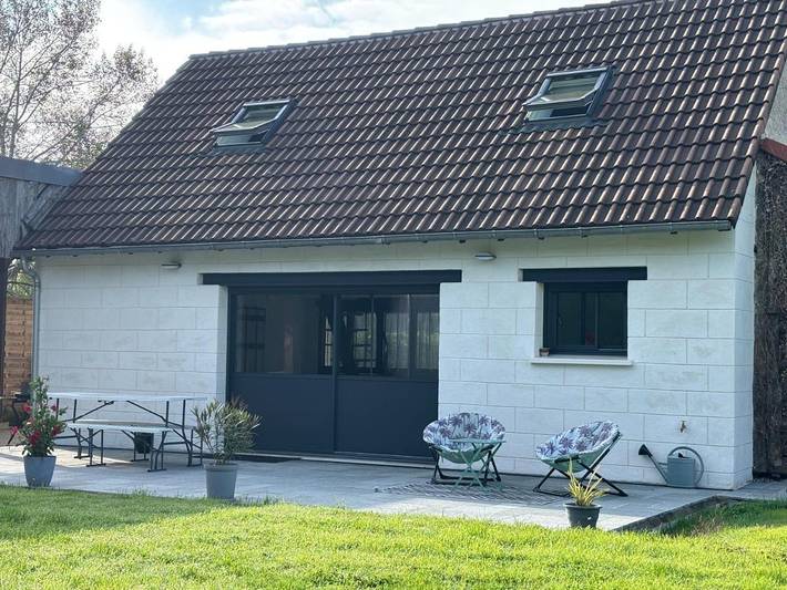 Location de vacances pour 5 personnes, avec piscine ainsi que jardin et vue à Pruniers-en-Sologne - 2