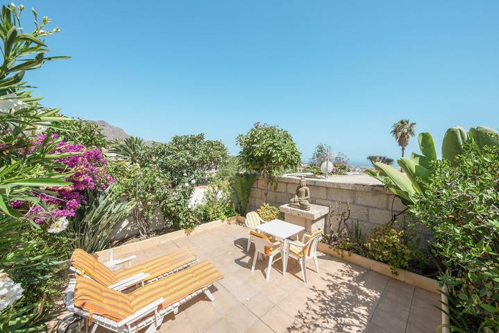 Ferienhaus Casa Limona mit Meerblick, Wlan und Terrasse in Arona, Teneriffa Süd