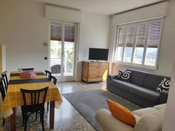 Gîte pour 7 personnes, avec vue sur le lac ainsi que jardin et vue à Maslianico