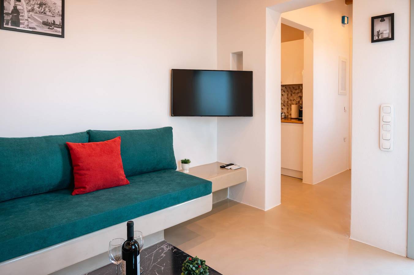 Casa de vacaciones para 2 personas con balcón/terraza in Santorini