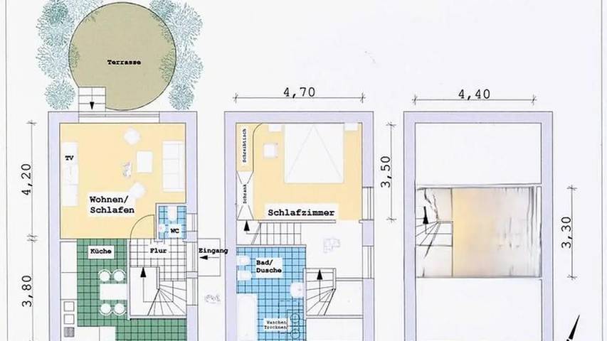 Ferienwohnung für 2 Personen, mit Garten in Landschaftsmuseum Angeln - 3