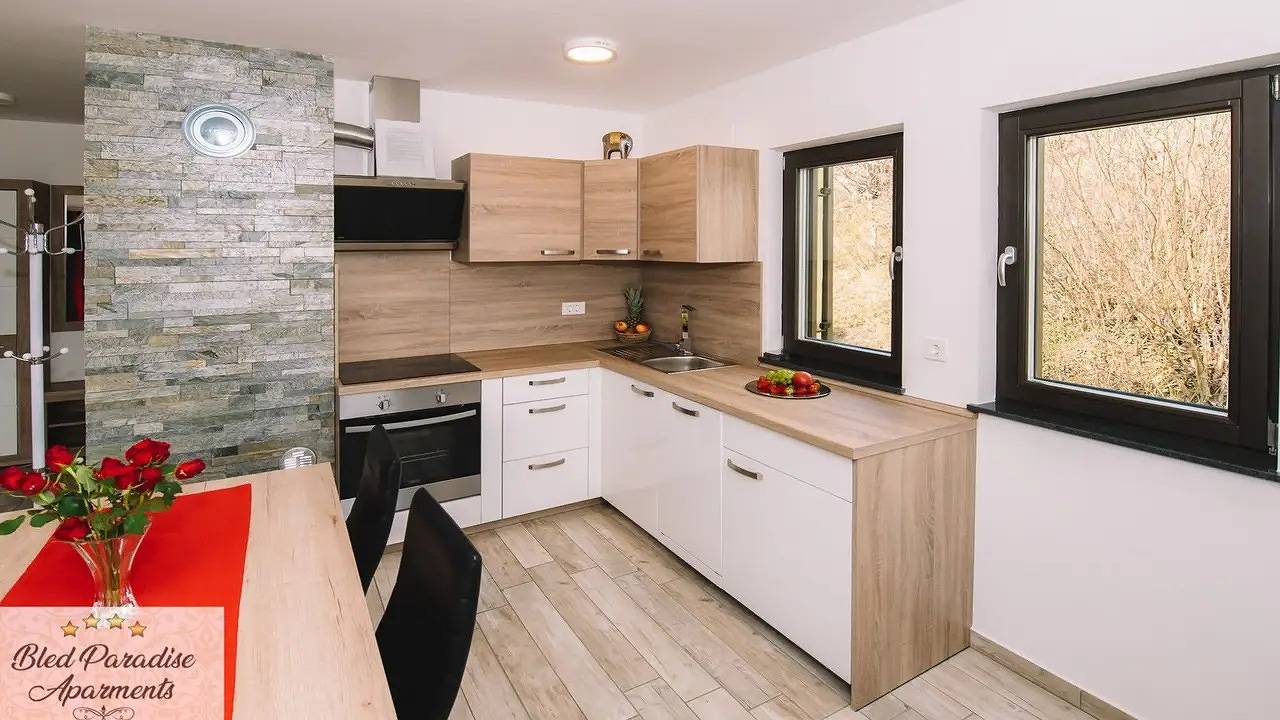 Ganze Ferienwohnung, Ferienwohnung für 5 Personen (50 m²) in Veldes in Bled, Triglav Nationalpark