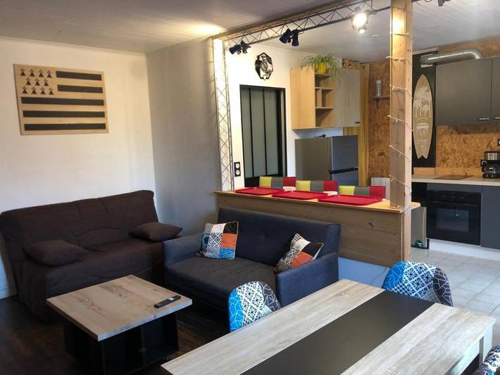 Location de vacances pour 4 personnes, avec terrasse, adapté aux familles à Merlevenez - 4
