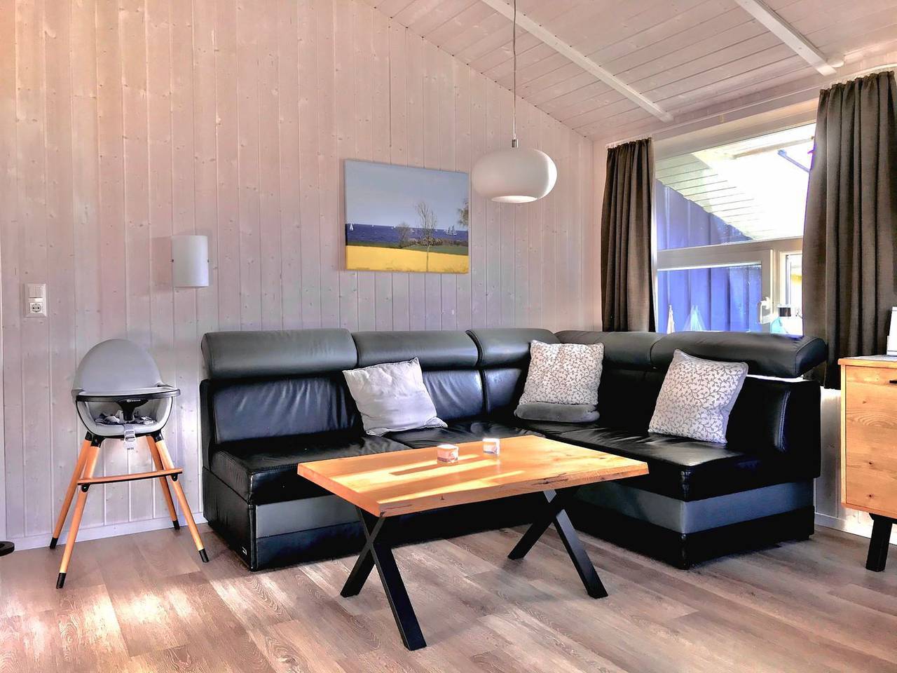 Gemütliches Holzhaus mit maritimem Flair. Nur 200m zum Strand! in Schönhagen, Brodersby
