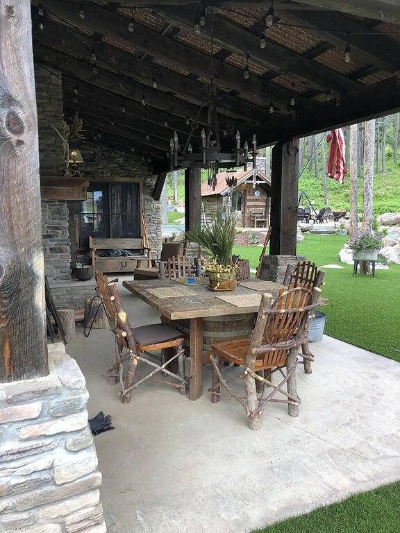 Blockhütte für 10 Personen, mit Sauna und Garten - 1