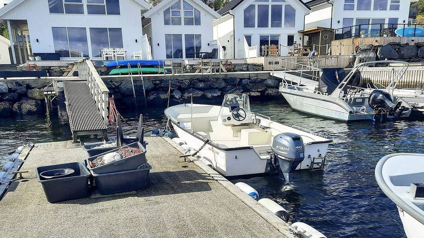 Ferienhaus für 7 Personen, mit Terrasse in Stord
