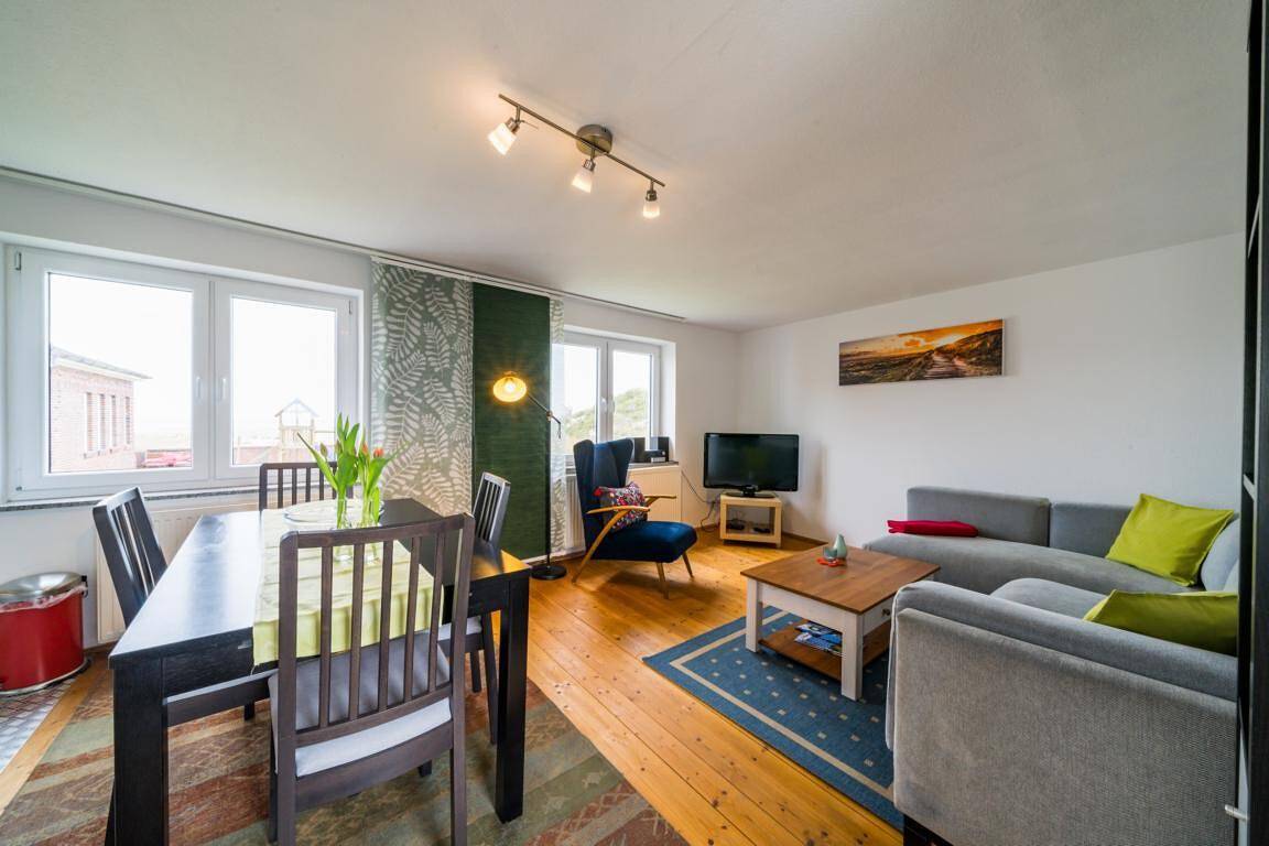 Ganze Wohnung, Ferienwohnung Meeresblick" mit Meerblick, Balkon und Wi-Fi in Borkum
