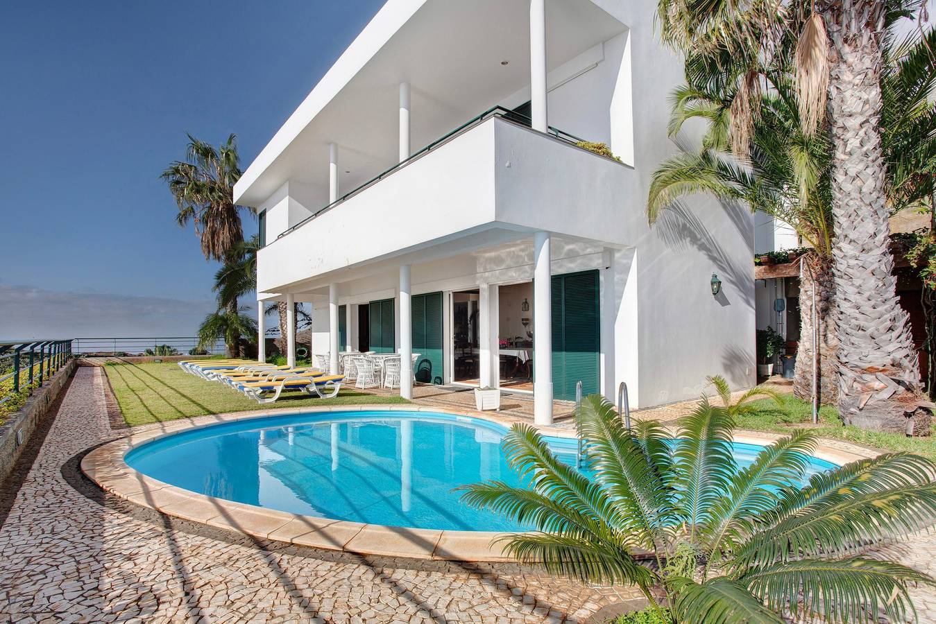 Vila "Vivenda Belo Horizonte" com Vista para o Mar, Piscina & Wi-Fi in Caniço (Santa Cruz), Madeira