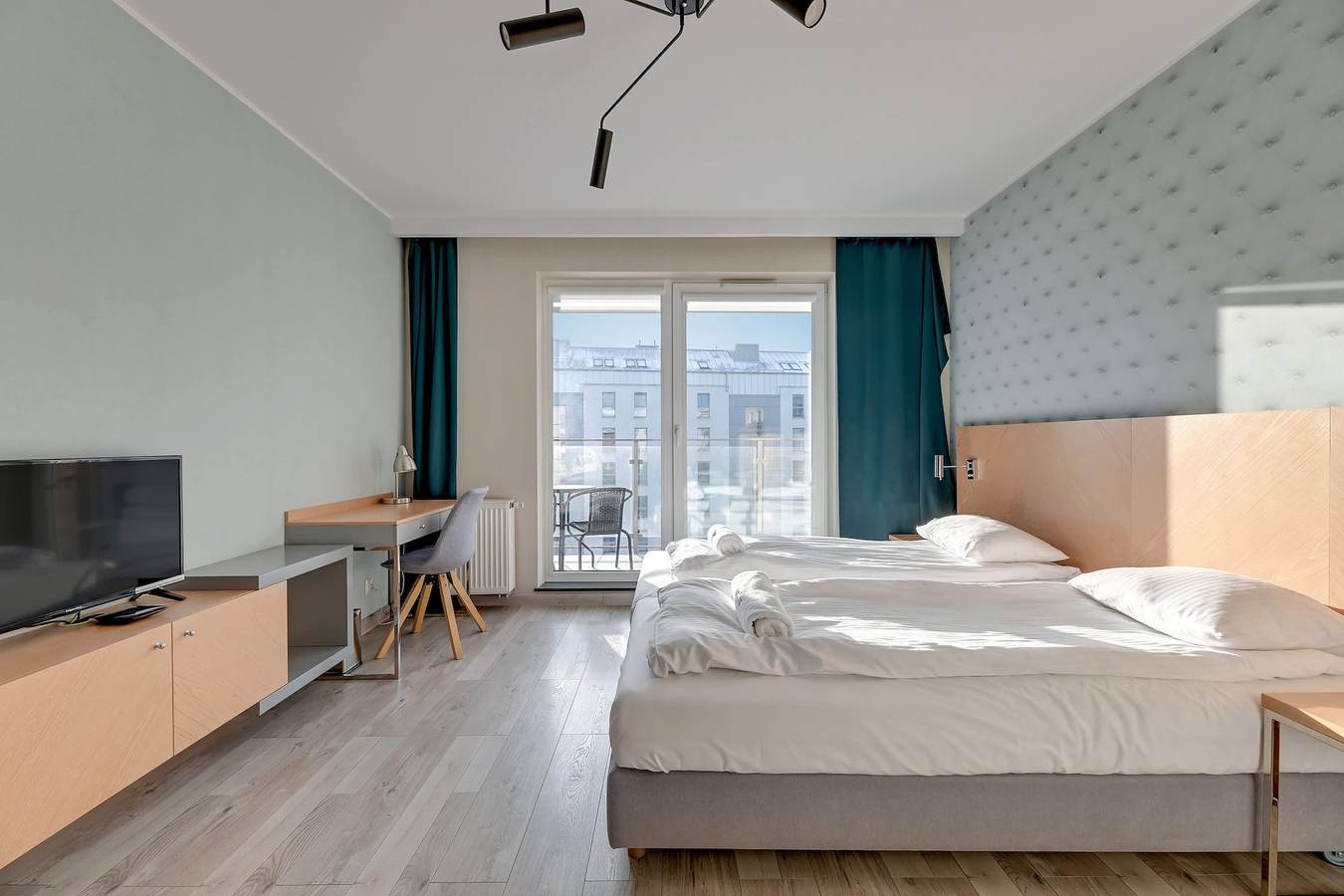 Appartement de vacances entier, Modern Studio in the Center | Balcony and Private Parking in Gdańsk, Zatoka Gdańska