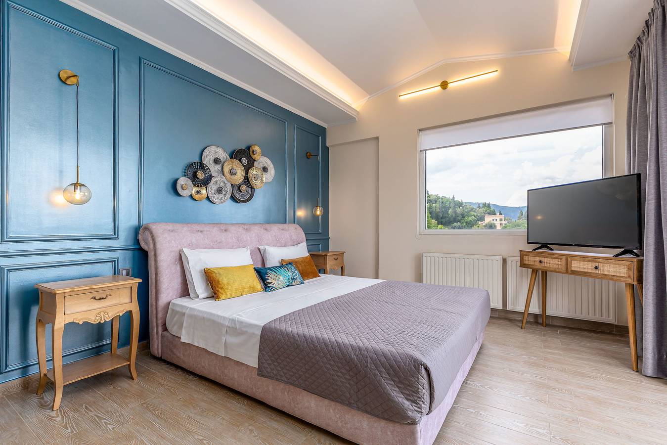 Villa für 11 Personen mit Terrasse in Poulades, Korfu