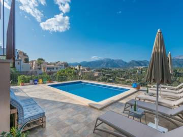 Chalet in Búger, Interior de Mallorca für 6 