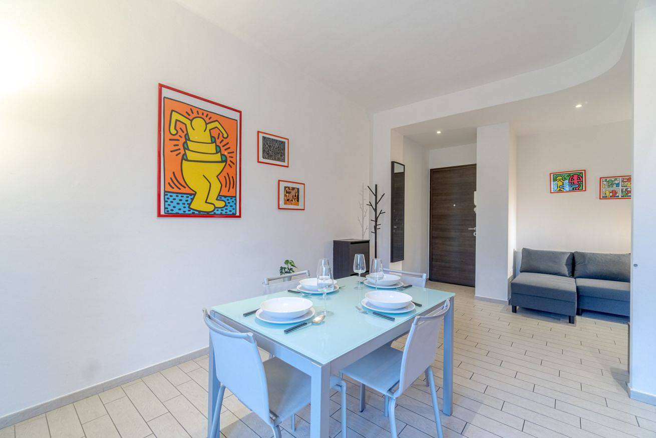 Apartamento entero, Apartamento de vacaciones para 4 personas con balcón in Turín, Provincia de Torino